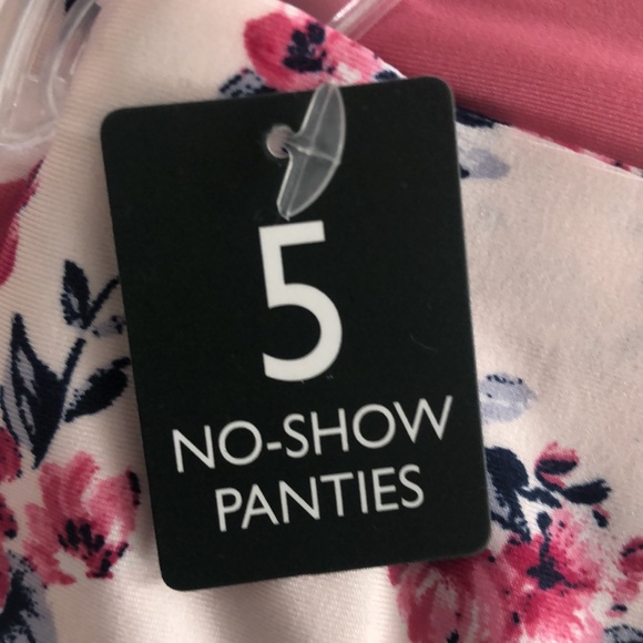 Laura Ashley S/5 Lace Trimned Pantues No Show L - Picture 9 of 10